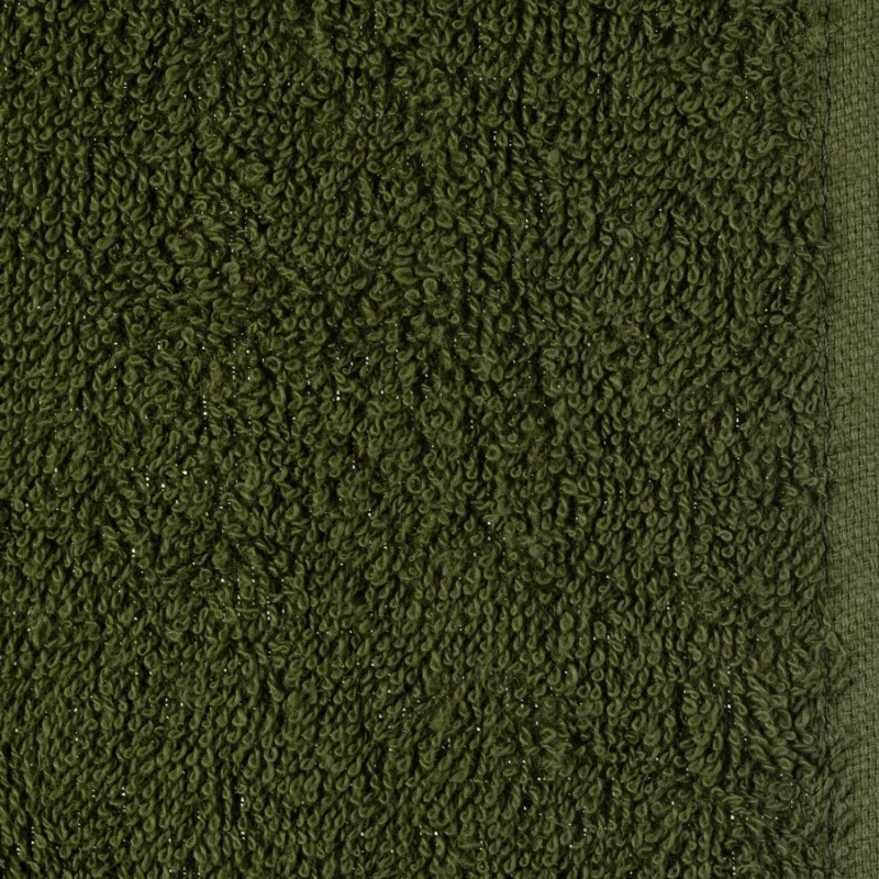 Набор полотенец махровых без бордюр 440 г/м2, 50х90 оливковый, 5шт