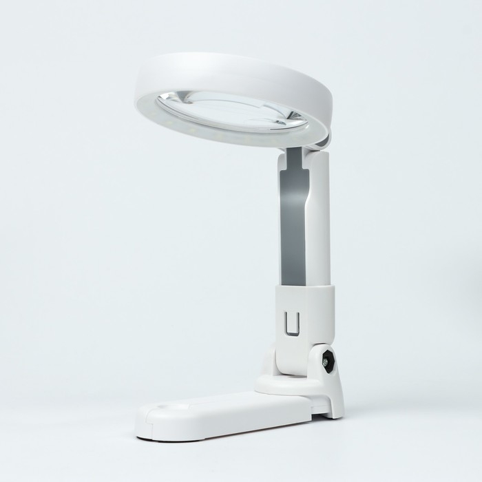 Лупа складная на подставке, кратность 5,11, линза 65мм Лупа складная на подставке, кратность 5,11, линза 65мм