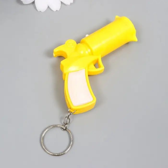 Фонарик брелок для ключей на кольце «Пистолет M-56», светит, 5.5×7.5×2 см, МИКС Фонарик брелок для ключей на кольце «Пистолет M-56», светит, 5.5×7.5×2 см, МИКС