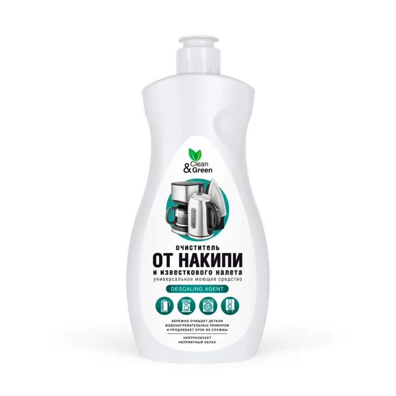 Универсальный очиститель от накипи и известкового налета 500 мл. Clean&Green CG8119
