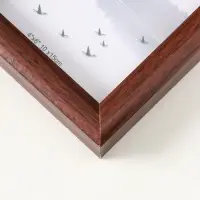 Фоторамка МДФ на 1 фото 10х15 см "Тёмный шоколад" 2,5х13х18 см