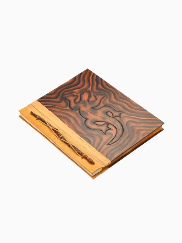 Фотоальбом &laquo;Ящерица&raquo;, 10 листов, 23&times;27&times;2 см, коричневый