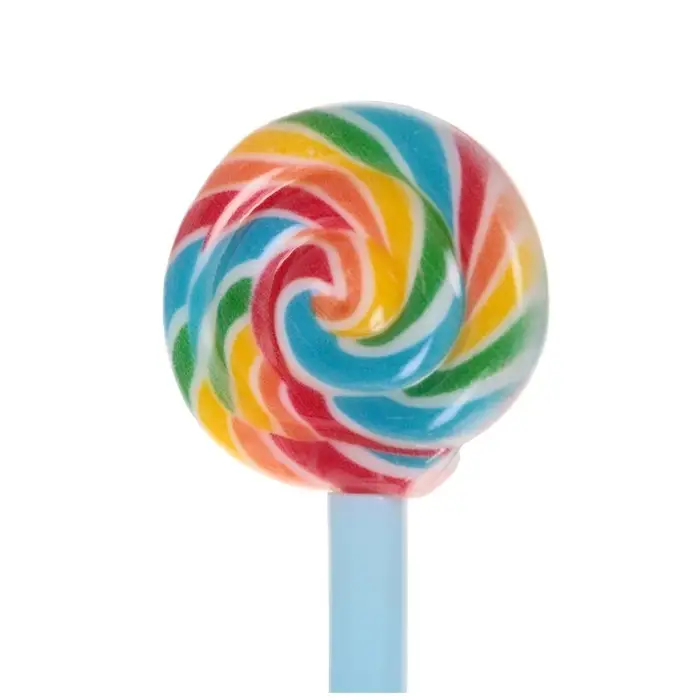 Ручка - прикол гелевая Calligrata «Леденец», неавтоматическая, чёрные чернила, 0.38 мм, подарочная, МИКС Ручка - прикол гелевая Calligrata «Леденец», неавтоматическая, чёрные чернила, 0.38 мм, подарочная, МИКС