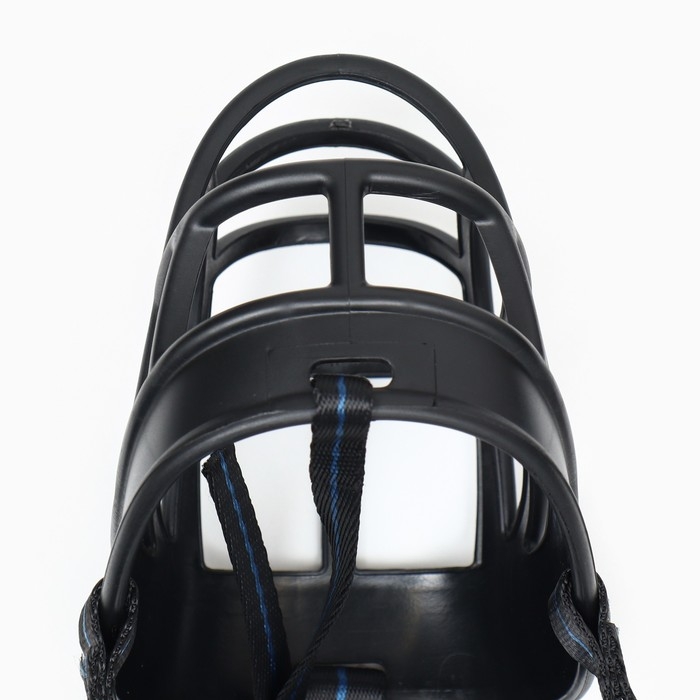 Намордник для собак №6 с трехсторонним ремешком, каучук, ДН 13 см, ОМ 41 см, чёрный Намордник для собак №6 с трехсторонним ремешком, каучук, ДН 13 см, ОМ 41 см, чёрный