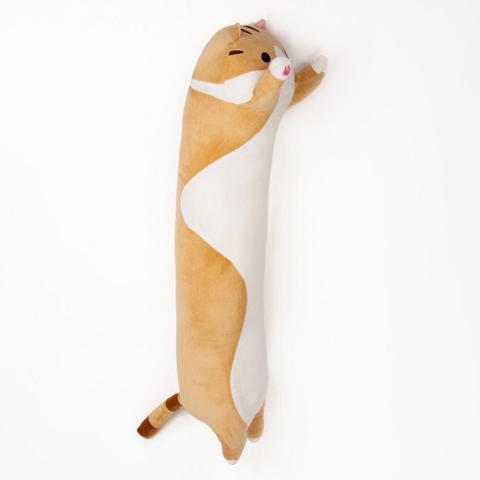 Мягкая игрушка «Котик», 90 см, цвет рыжий