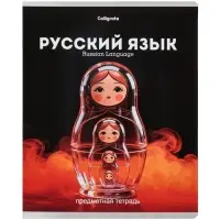 Тетради предметные 12 шт. &laquo;Черная серия&raquo;, 48 листов, со справочной информацией