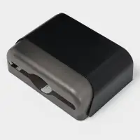 Диспенсер для бумажных полотенец в листах SAVANNA, пластик, чёрный