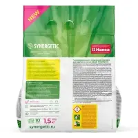 Стиральный порошок Synergetic Color, гипоаллергенный, 1.5 кг