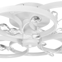 Люстра 669520/6 LED 90Вт 4000К белый 57,5х57,5х17 см BayerLux
