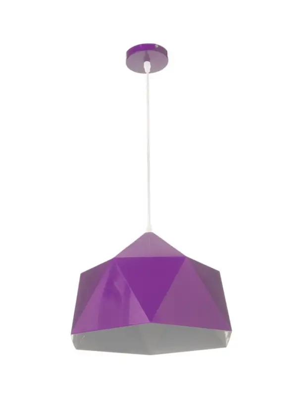 Светильник Edward, 1&times;40 Вт, Е27, 38&times;38&times;25 см, фиолетовый