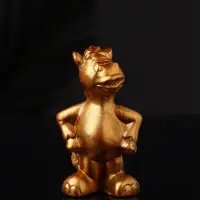 Фигура "Конь реальный" 8 см, бронза