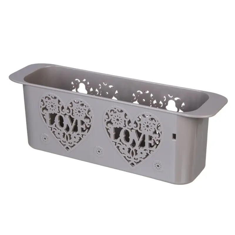 VETTA Love Полочка для ванной комнаты, пластик, 26х7х8,5см, 2 цвета