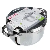 VETTA Фултон Кастрюля 18х10,5см, 2,1л, со стекл. крышкой, индукция