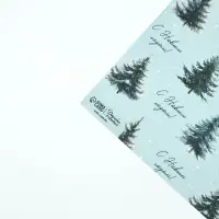 Набор упаковочной бумаги с наклейками, 6 листов, &laquo;Новый год&raquo;, 70&times;100 см