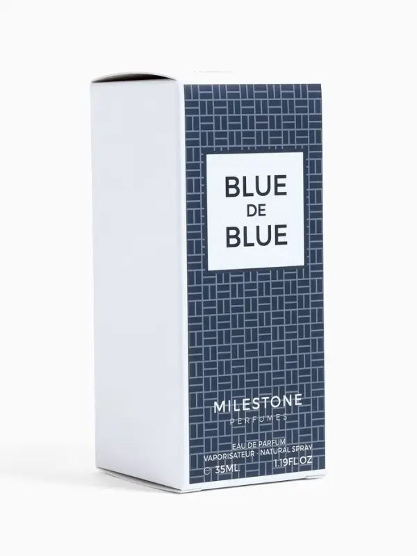 Парфюмерная вода мужская Milestone BLUE DE BLUE, 35 мл (по мотивам Bleu De Chanel)