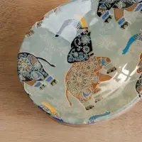 Подставка под ложку &laquo;Мудрый слон&raquo;, 25.5&times;9&times;3.8 см, дерево манго