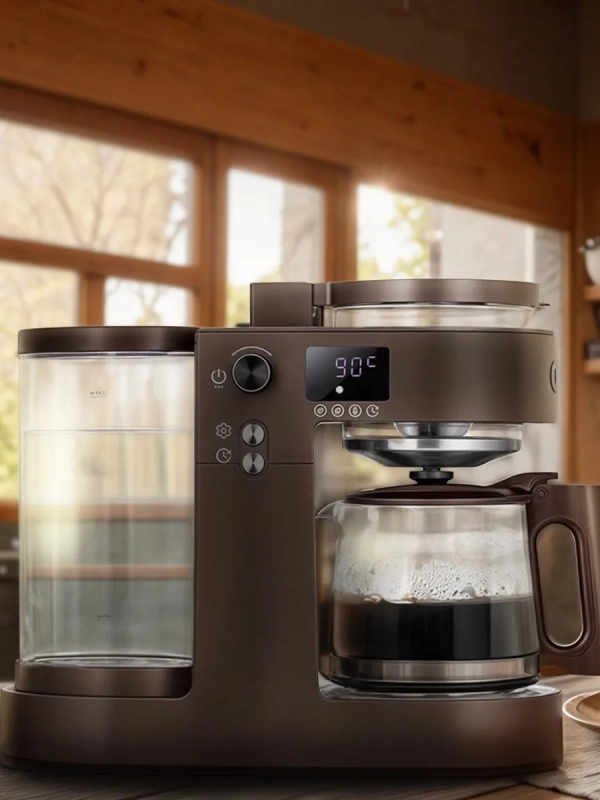 Кофеварка "2 в 1" капельная для кофе и чая КТ-7590 - 800 Вт