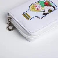 Кошелёк детский на молнии &laquo;Аниме&raquo;, маленький, белый