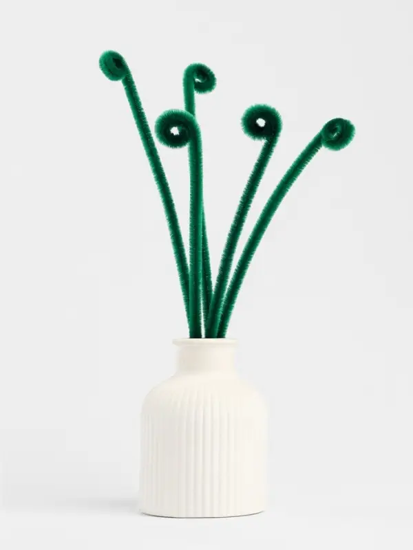 Синельная проволока, набор 50 шт., тёмно-зелёная, 30 см