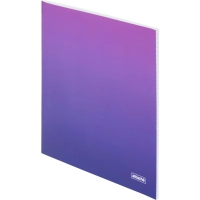 Тетрадь общая А5 48л Attache Градиент Фиолет клетка, 65г, скрепка, УФ-лак