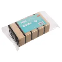 VETTA&nbsp;Набор губок для мытья посуды Лёгкая уборка, 5 шт, 9,5x6,5x3,6 см