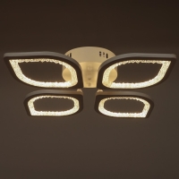 Люстра ГАЛЛОП светодиодная Ромб 70Вт LED 2700-4200К белый 38х38х9,5см