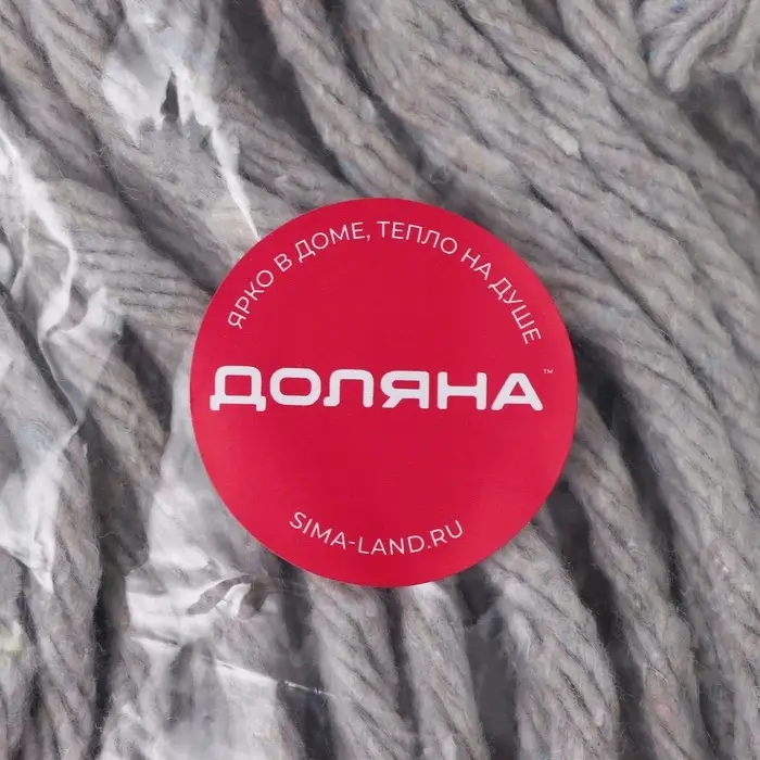 Насадка для швабры верёвочная Доляна, хлопок, 30&times;10&times;6 см, МИКС
