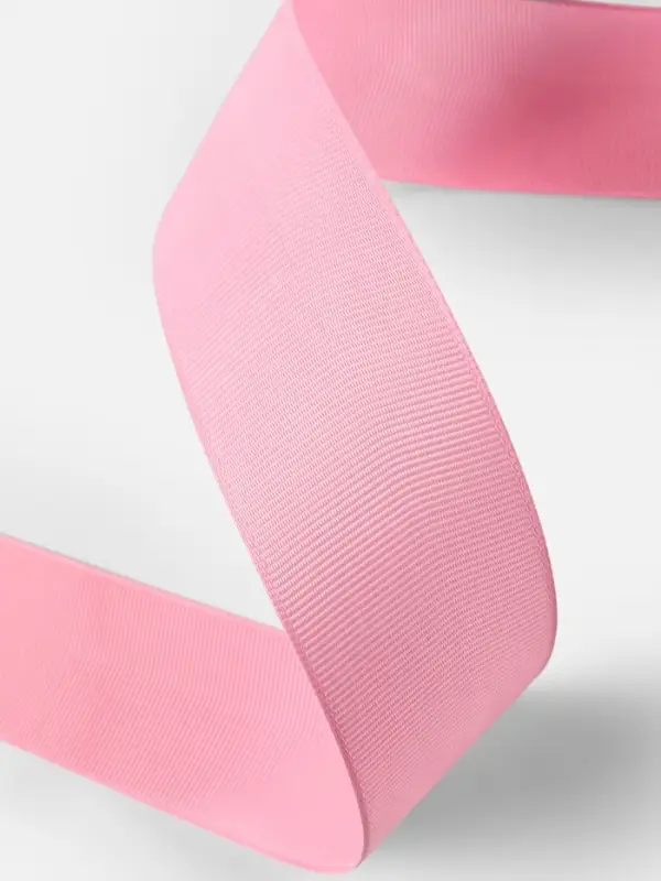 Лента репсовая, 40 мм, 23&plusmn;1 м, светло-розовая №04