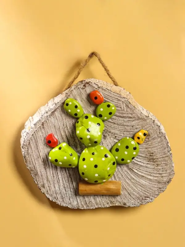 Панно «Кактус», 17×18×5 см, дерево Албезия Панно «Кактус», 17×18×5 см, дерево Албезия