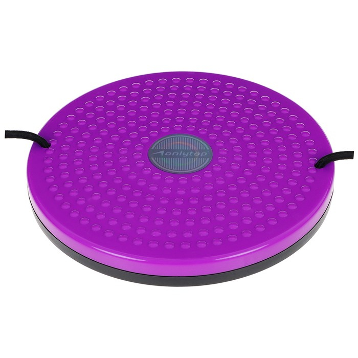 Диск здоровья ONLYTOP, с ручками, цвета МИКС Диск здоровья ONLYTOP, с ручками, цвета МИКС