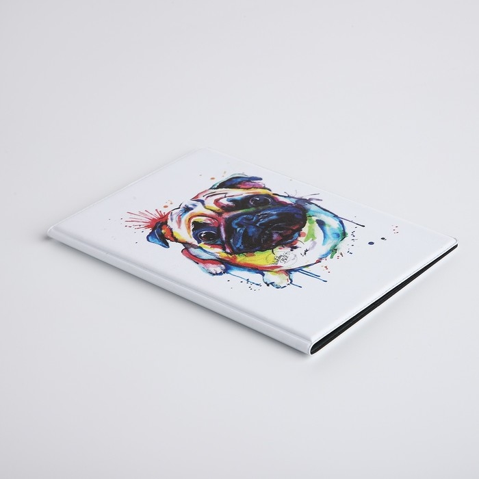 Обложка для паспорта, цвет белый Обложка для паспорта, цвет белый