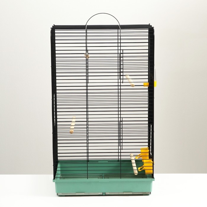Клетка для птиц Клетка для птиц "Рикки 4" 48х 36 х 81 см, микс цветов