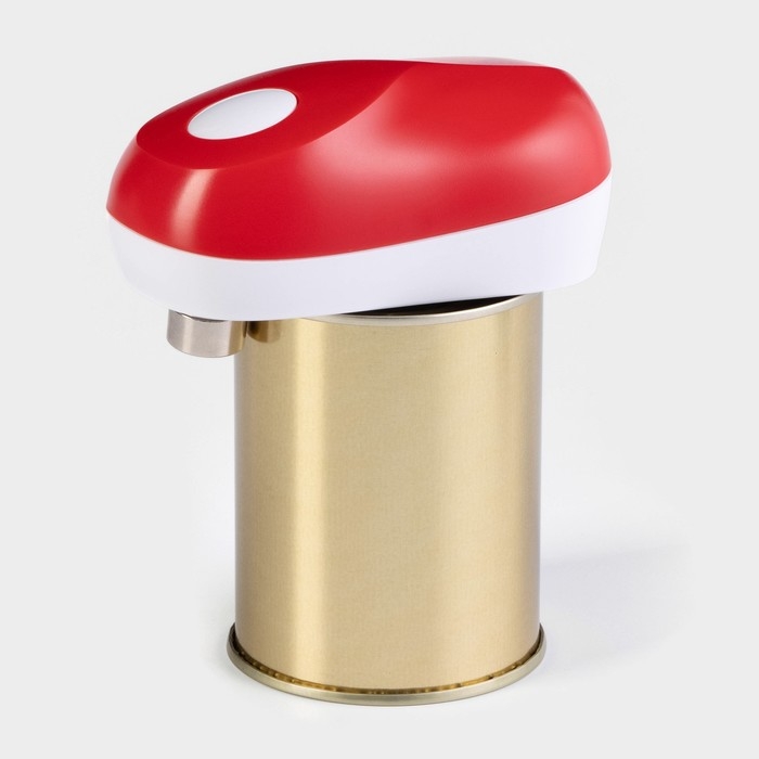 Нож консервный электрический Доляна «Чудо», 12×7×6,5 см, цвет красный Нож консервный электрический Доляна «Чудо», 12×7×6,5 см, цвет красный