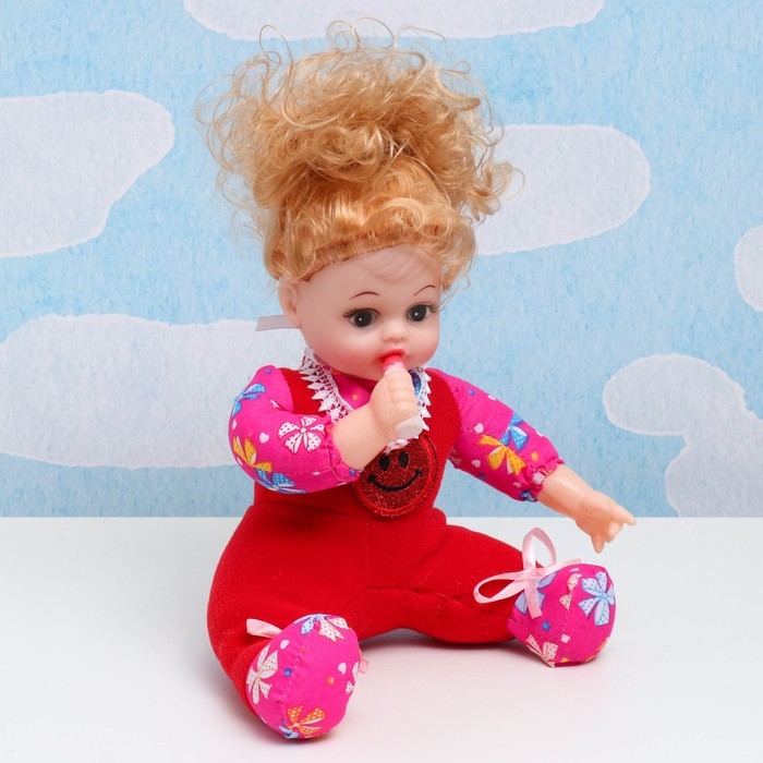 Кукла Кукла "Пупс с бутылочкой" девочка, 30 см, микс