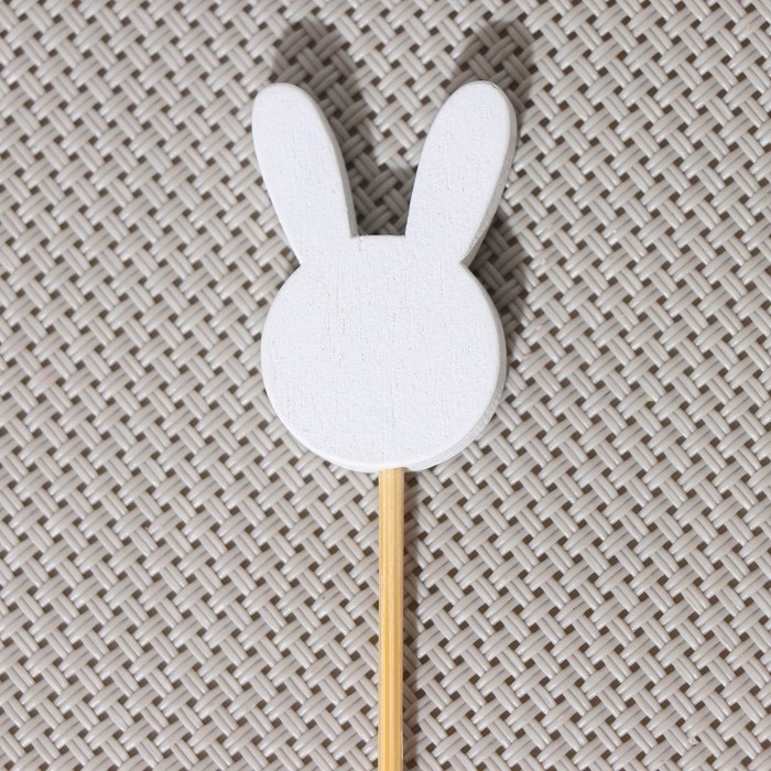 Шпажки Доляна «Пасхальные зайчики», 12 см, набор 25 шт Шпажки Доляна «Пасхальные зайчики», 12 см, набор 25 шт
