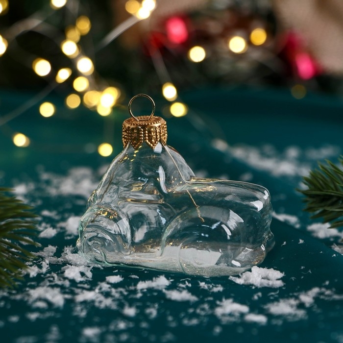 Ёлочная игрушка Ёлочная игрушка "Машинка СМАРТ" 4,5 см