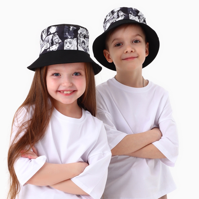 Панама детская для мальчика Hey, аниме, р-р 54