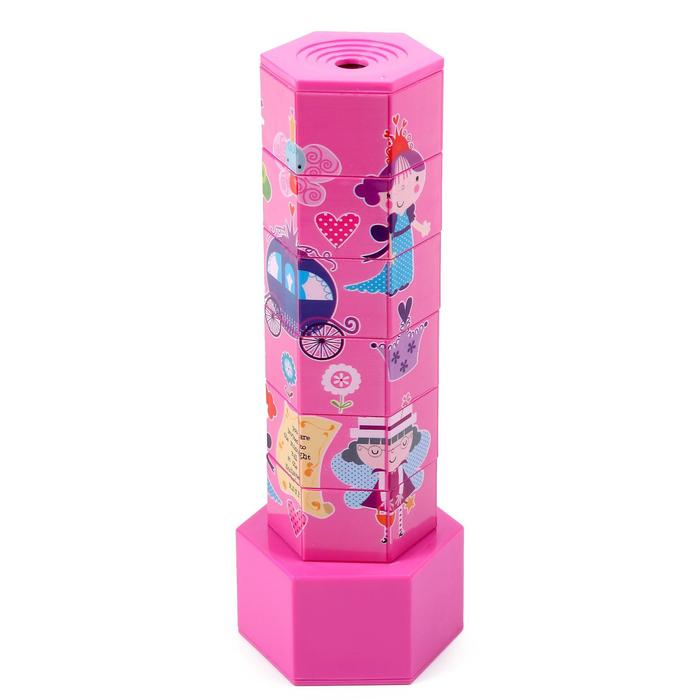 Калейдоскоп «Пазл», цвет розовый Калейдоскоп «Пазл», цвет розовый