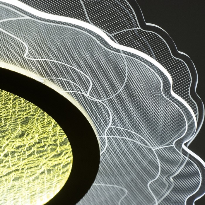 Люстра Люстра "Грация" LED 48Вт 3000-6000К золото 50х50х7-150смсм