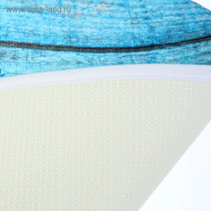 Набор ковриков для ванной и туалета Доляна «Морские звёзды», 3 шт: 35×39, 40×50, 45×75 см