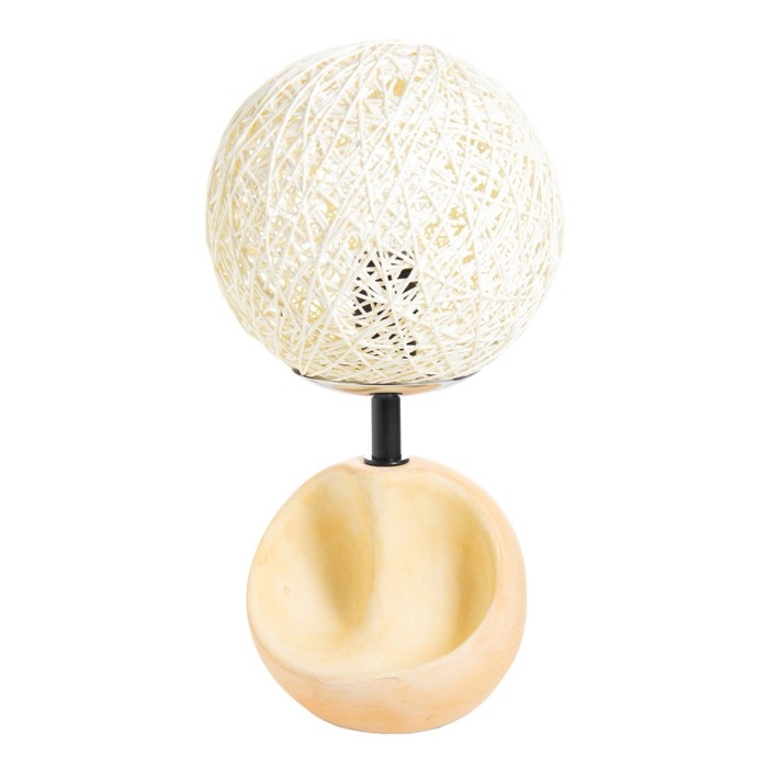 Настольная лампа "Матильда" Е14 40Вт оранжевый 20х20х30см RISALUX