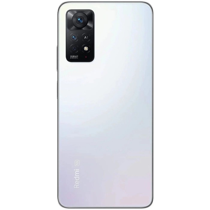 Смартфон Xiaomi Redmi Note 11 Pro 5G RU, 6.67 Смартфон Xiaomi Redmi Note 11 Pro 5G RU, 6.67", Amoled, 8Гб, 128Гб, 108Мп, 5000мАч,NFC,белый