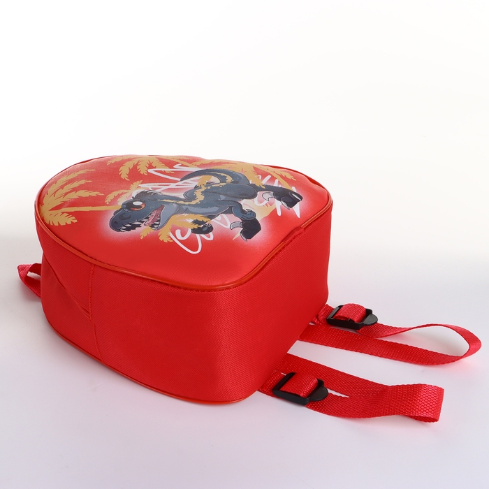 Рюкзак детский на молнии «Выбражулька», цвет красный Рюкзак детский на молнии «Выбражулька», цвет красный