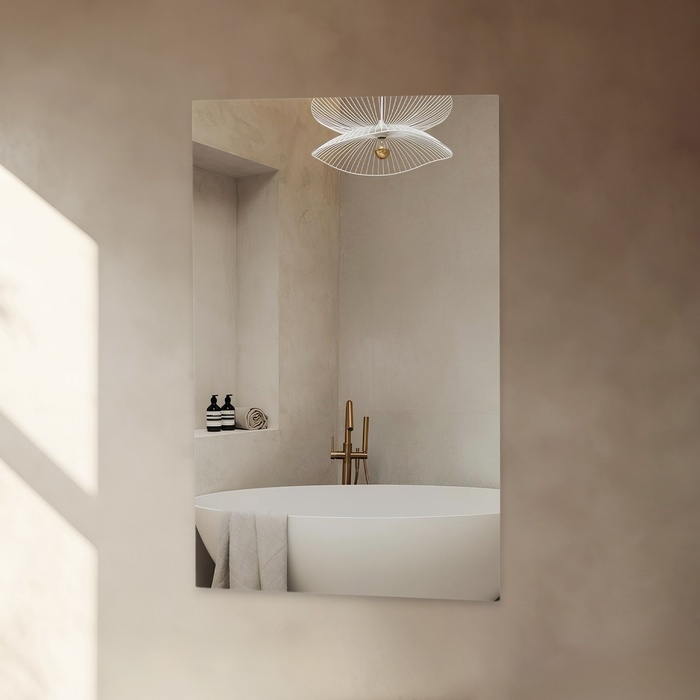 Зеркало «Прямоугольник», настенное, 39х59 см Зеркало «Прямоугольник», настенное, 39х59 см