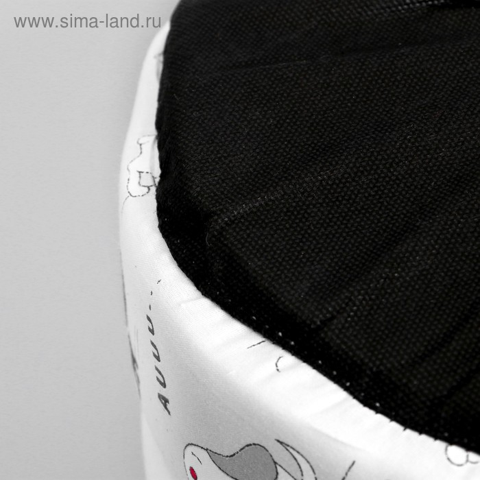 Лежанка поплин PerseiLine ЛЕ-2 №2 43 х 30 х 16  Лежанка поплин PerseiLine ЛЕ-2 №2 43 х 30 х 16 "песики"