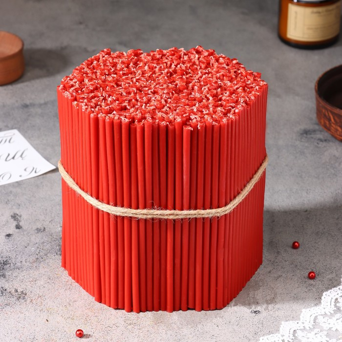 Свечи красные церковные №120, упаковка 2кг Свечи красные церковные №120, упаковка 2кг