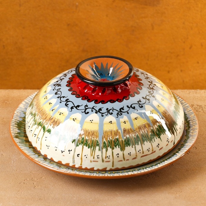Блинница Риштанская керамика 26,5 см Блинница Риштанская керамика 26,5 см
