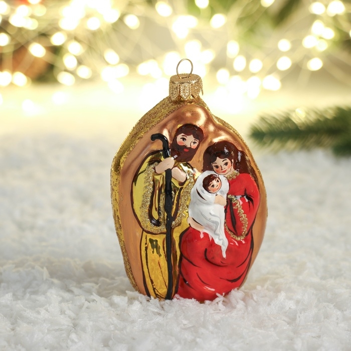 Ёлочная игрушка "Библейский сюжет" 9,5 см