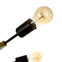 Люстра 2427/6 E27 40Вт черно-бронзовый 61х61х25,5 см BayerLux