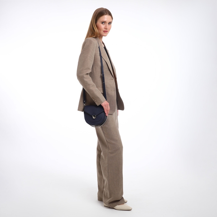 Сумка женская TEXTURA, мессенджер, маленький размер, цвет синий Сумка женская TEXTURA, мессенджер, маленький размер, цвет синий